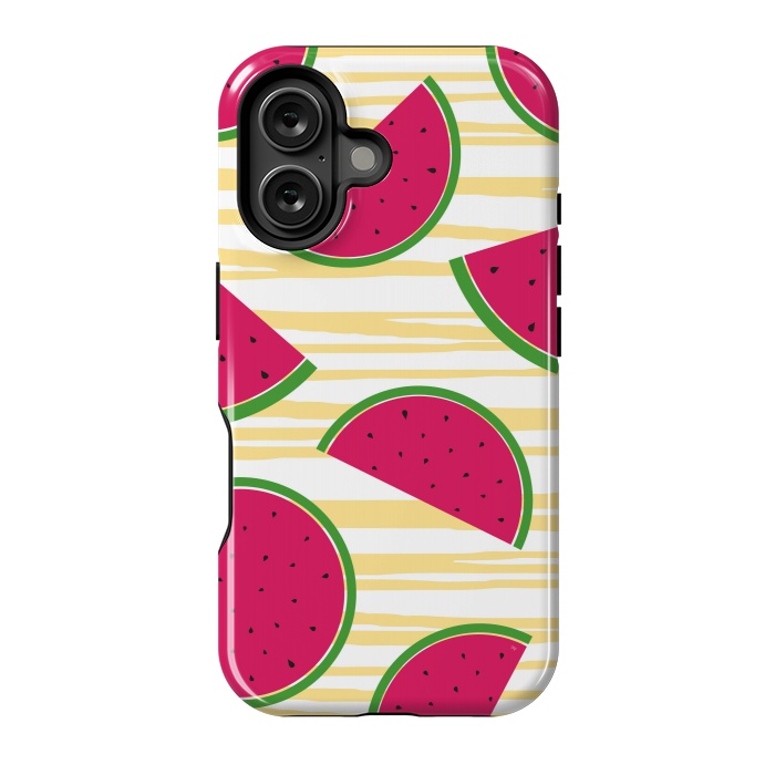 iPhone 16 StrongFit Yummy melons by Martina