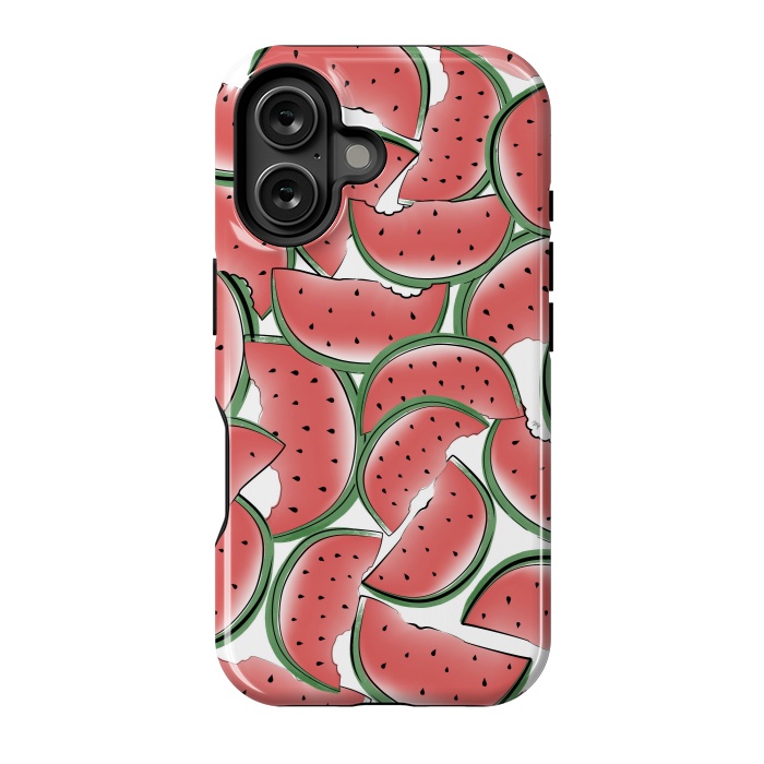 iPhone 16 StrongFit Water melon pattern by Martina