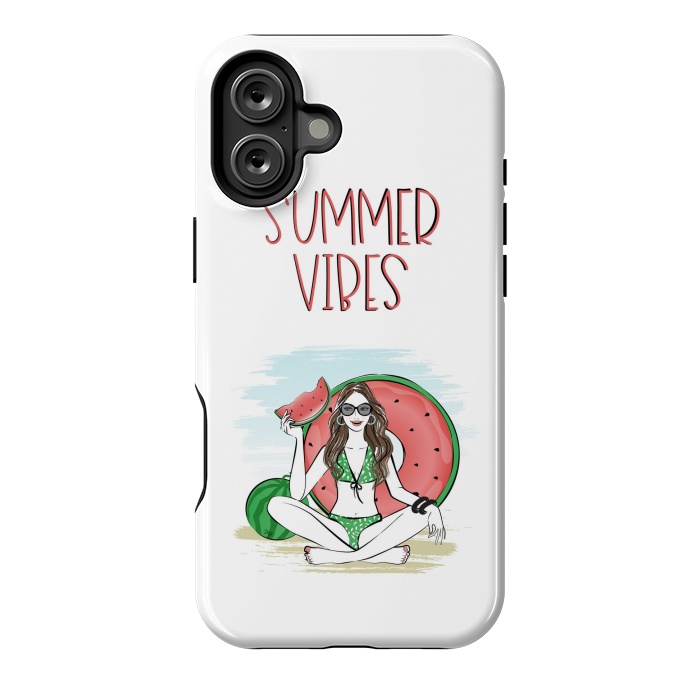 iPhone 16 Plus StrongFit Summer vibes girl by Martina