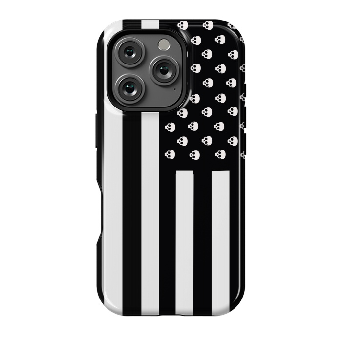 iPhone 16 Pro StrongFit United Deaths of America by Gringoface Designs