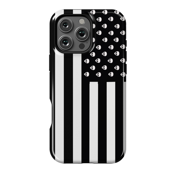 iPhone 16 Pro Max StrongFit United Deaths of America by Gringoface Designs