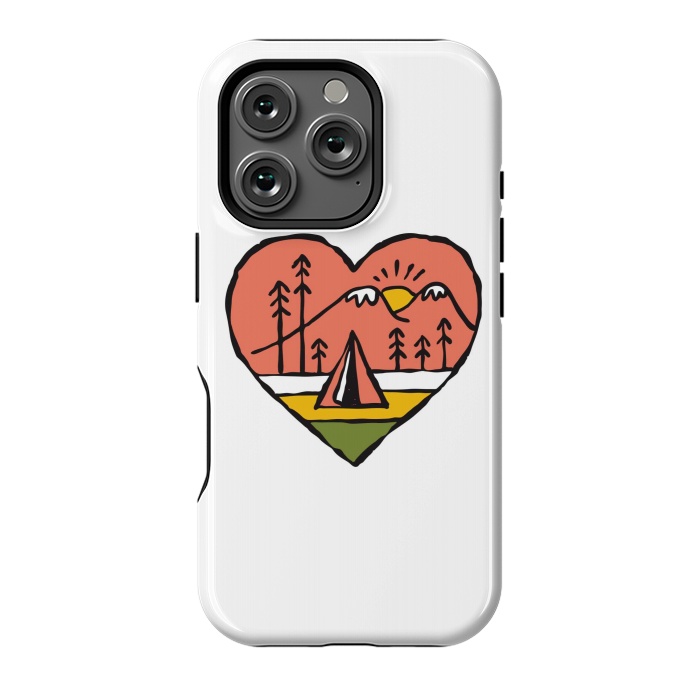 iPhone 16 Pro StrongFit Camping in Love 1 by Afif Quilimo