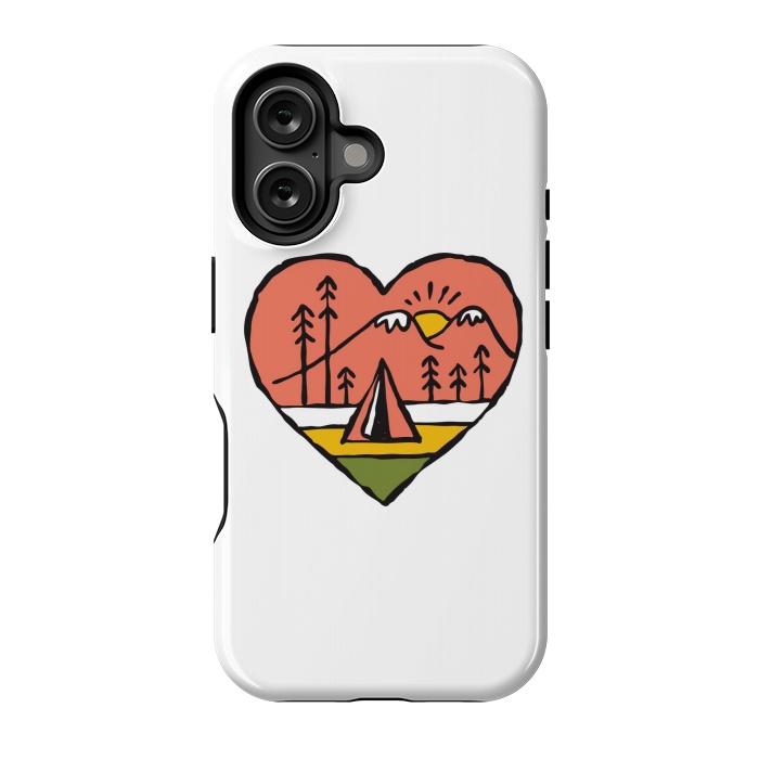 iPhone 16 StrongFit Camping in Love 1 by Afif Quilimo