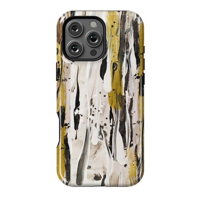 iPhone 16 Pro Max StrongFit Gold Drop by Gringoface Designs