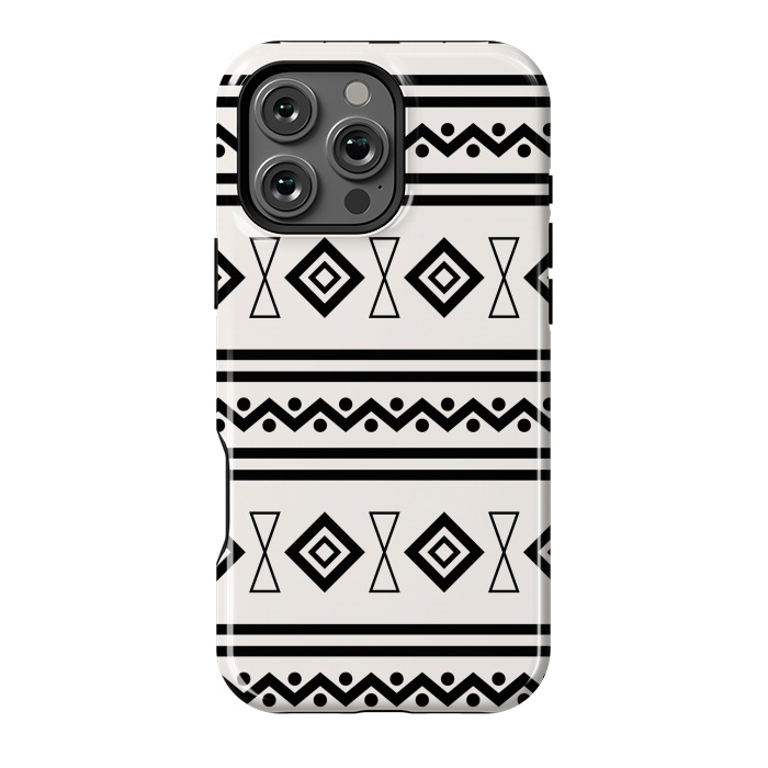 iPhone 16 Pro Max StrongFit Doodle Aztec by TMSarts