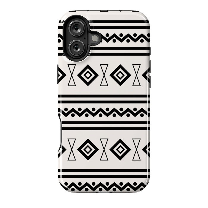 iPhone 16 Plus StrongFit Doodle Aztec by TMSarts