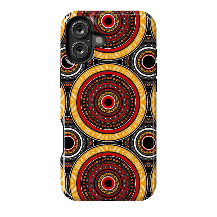 iPhone 16 Plus StrongFit Mandala Tribal by TMSarts