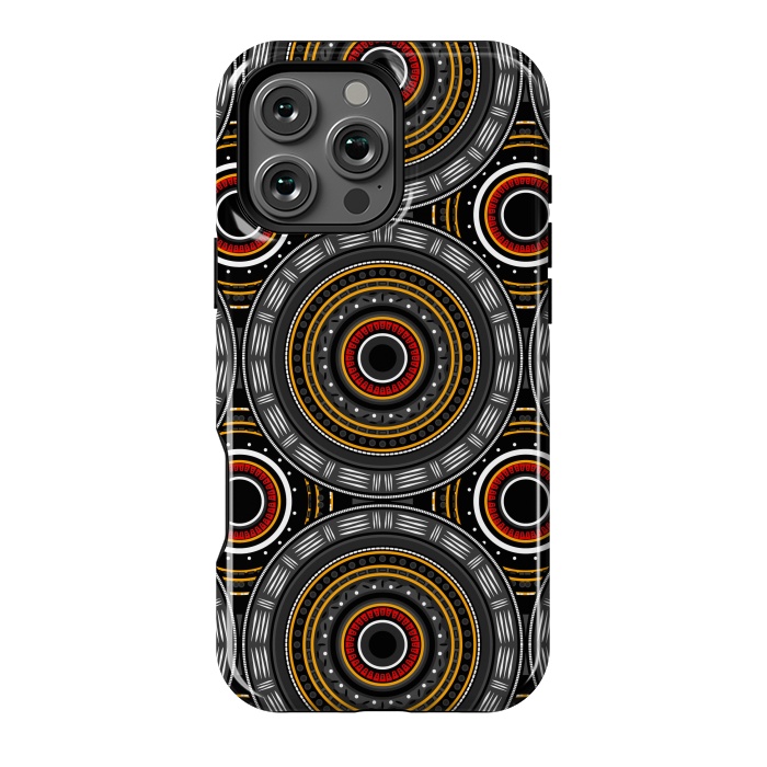 iPhone 16 Pro Max StrongFit Mandala Tribal Art by TMSarts