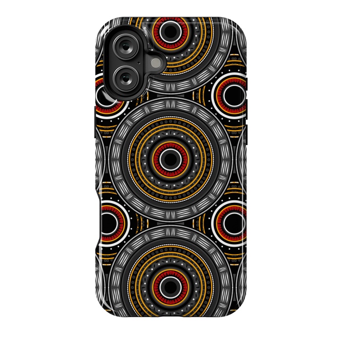 iPhone 16 Plus StrongFit Mandala Tribal Art by TMSarts