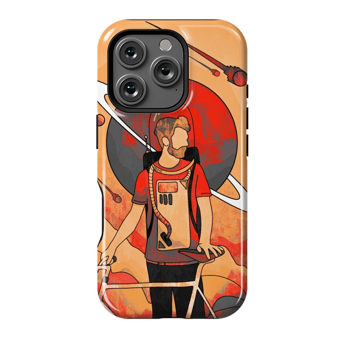 iPhone 16 Pro StrongFit A traveller of Mars by Steve Wade (Swade)