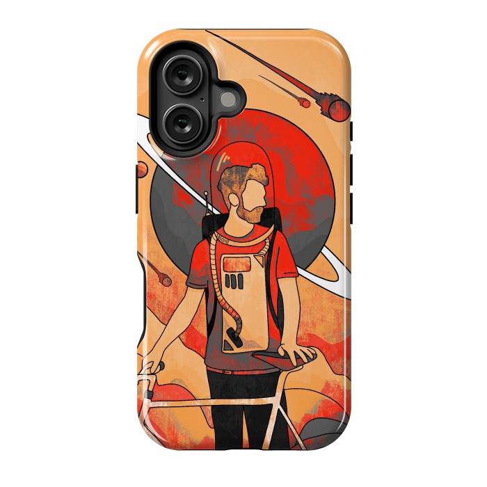 iPhone 16 StrongFit A traveller of Mars by Steve Wade (Swade)