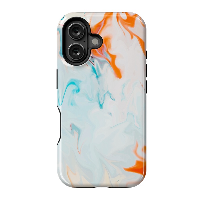 iPhone 16 StrongFit Abstract Marble-I by Creativeaxle