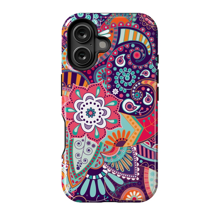 iPhone 16 StrongFit Pretty Flowers Pattern I by ArtsCase