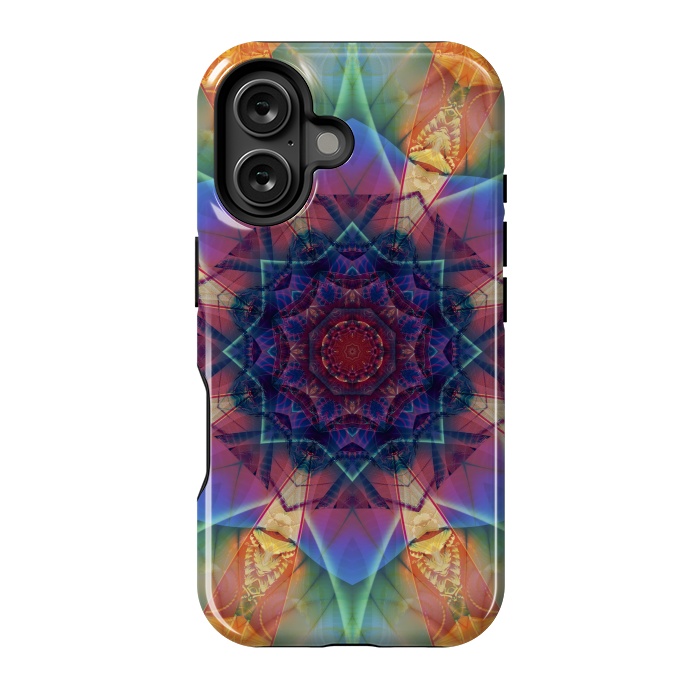 iPhone 16 StrongFit Ancient Geometry With a Star Field by ArtsCase