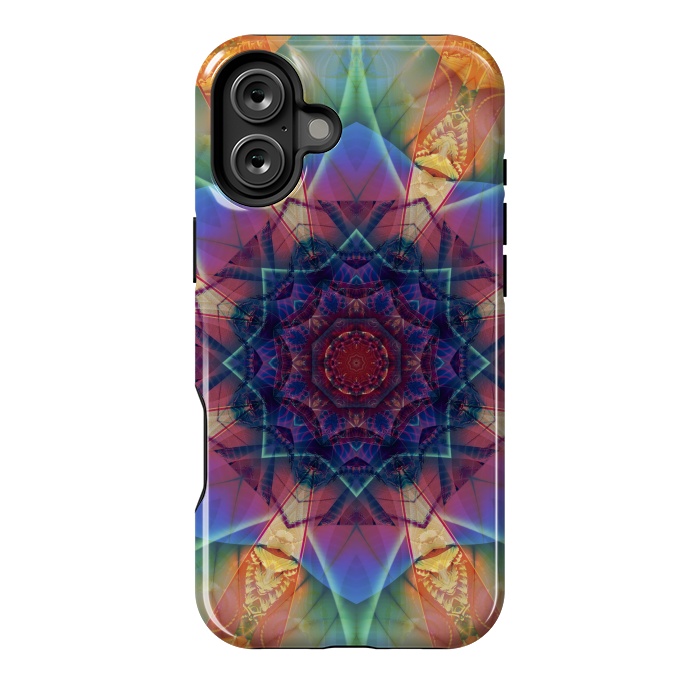 iPhone 16 Plus StrongFit Ancient Geometry With a Star Field by ArtsCase