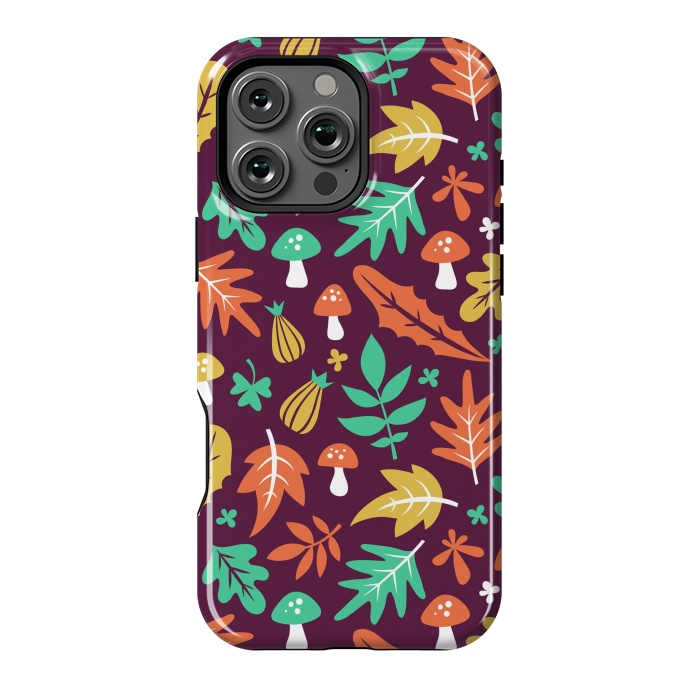 iPhone 16 Pro Max StrongFit Autum Floral Design by ArtsCase