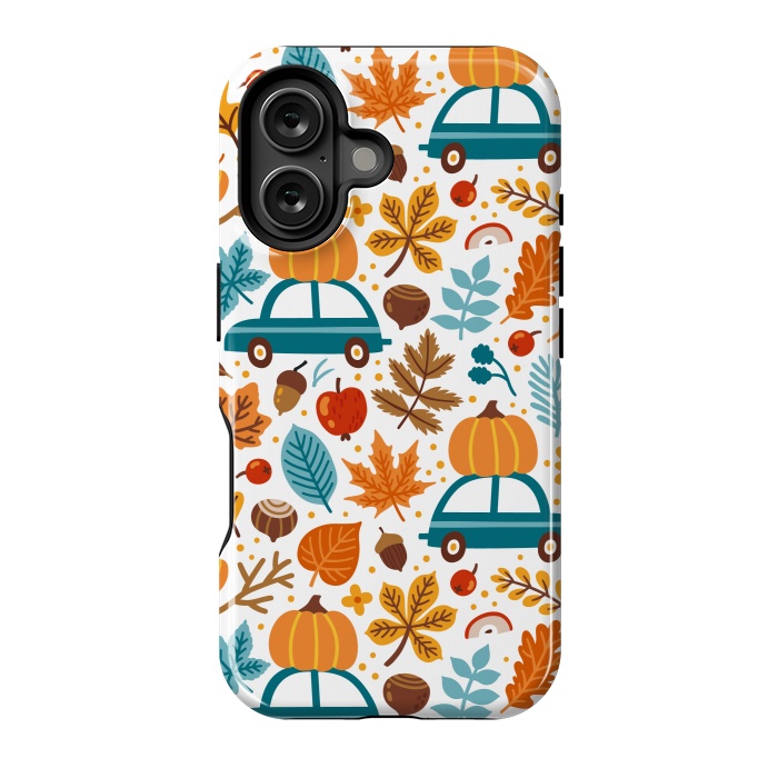 iPhone 16 StrongFit Autumn Design Patten XV by ArtsCase