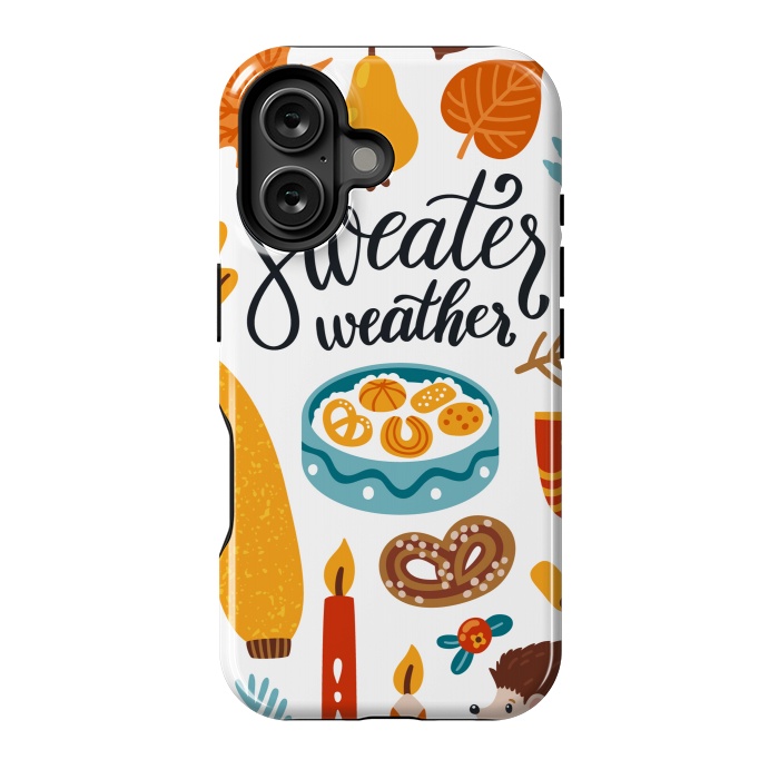 iPhone 16 StrongFit Autumn Icons by ArtsCase