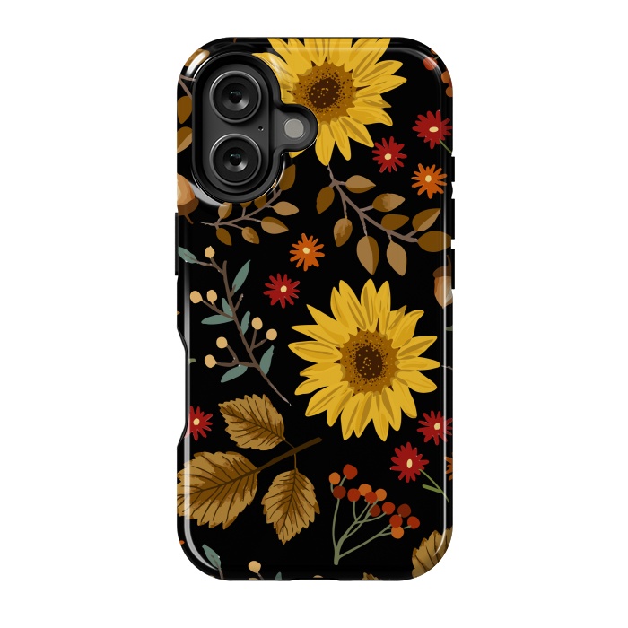 iPhone 16 StrongFit Autumn Sunflowers II by ArtsCase