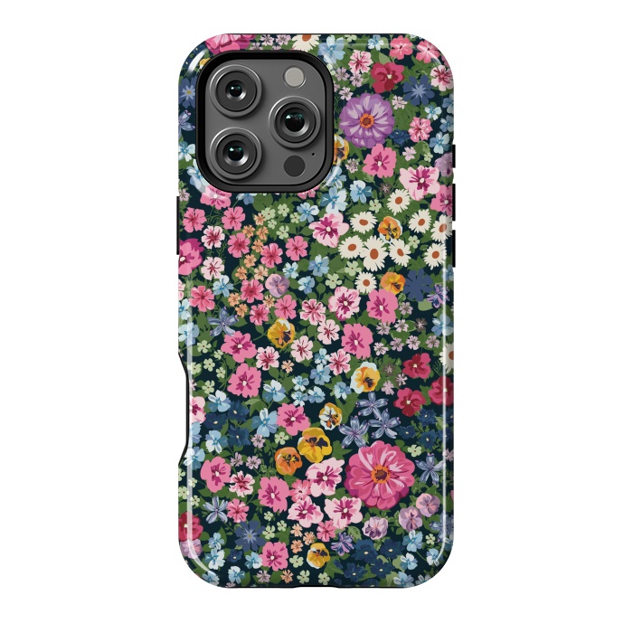 iPhone 16 Pro Max StrongFit Beatiful and Cute Flowers in Different Colors XI by ArtsCase