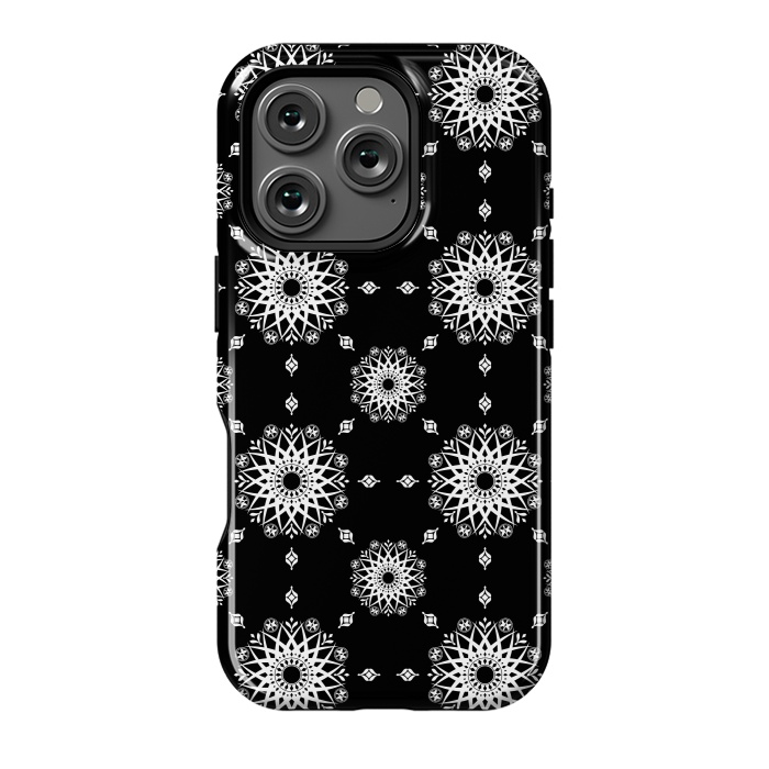 iPhone 16 Pro StrongFit Black and White by ArtsCase