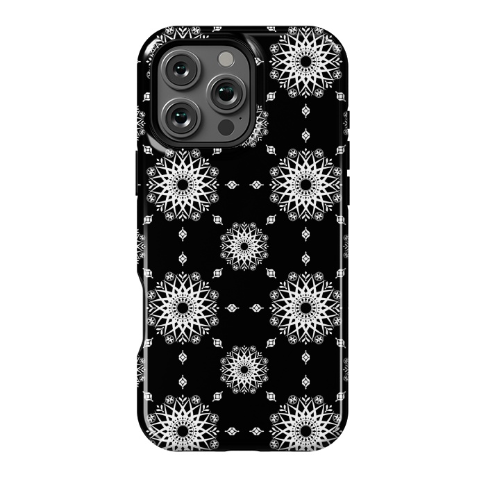 iPhone 16 Pro Max StrongFit Black and White by ArtsCase