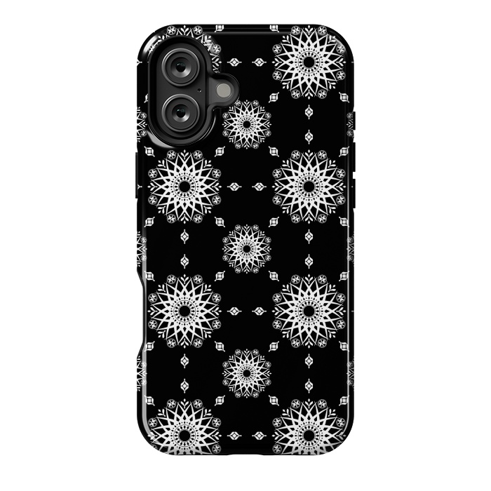 iPhone 16 Plus StrongFit Black and White by ArtsCase