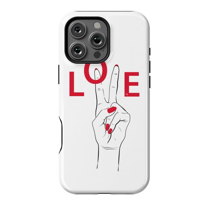 iPhone 16 Pro Max StrongFit Love Hand by Martina