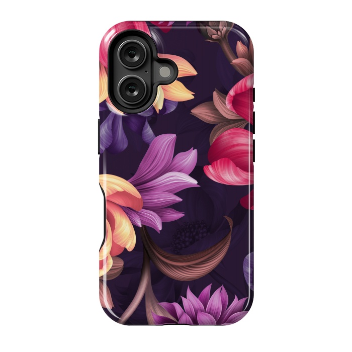 iPhone 16 StrongFit Botanical Floral illustration by ArtsCase