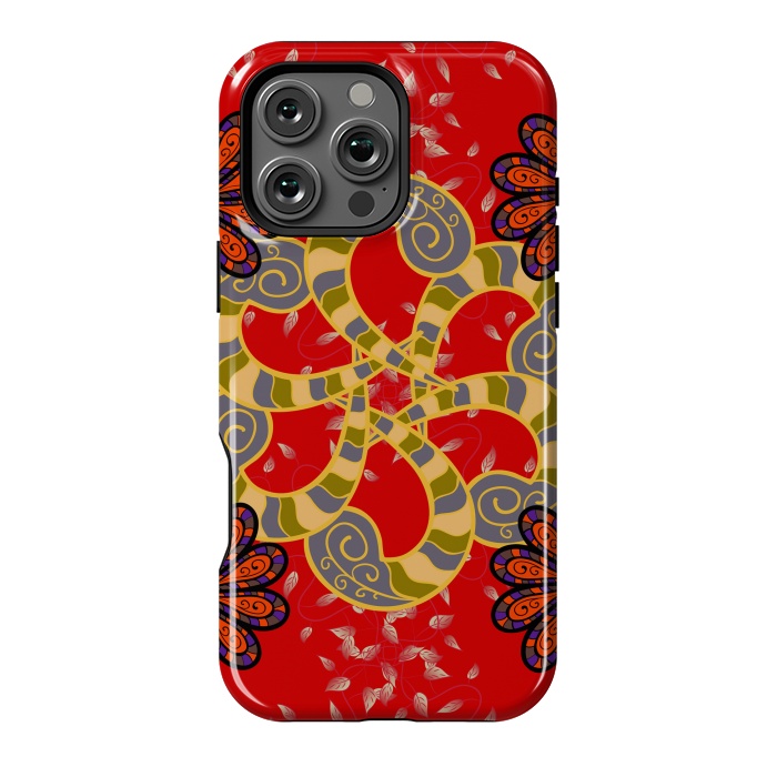 iPhone 16 Pro Max StrongFit Colored Mandala Pattern by ArtsCase