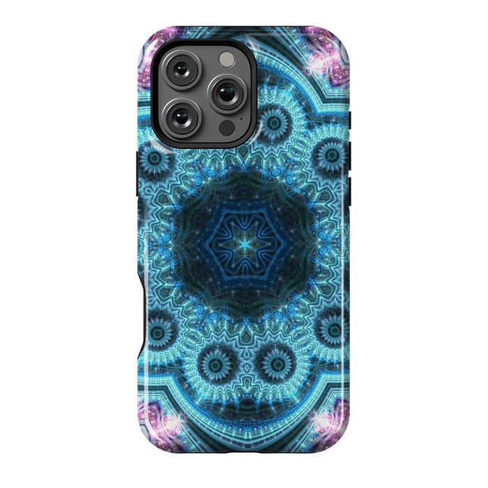 iPhone 16 Pro Max StrongFit Fractal Mandala or Shiny Symbol by ArtsCase