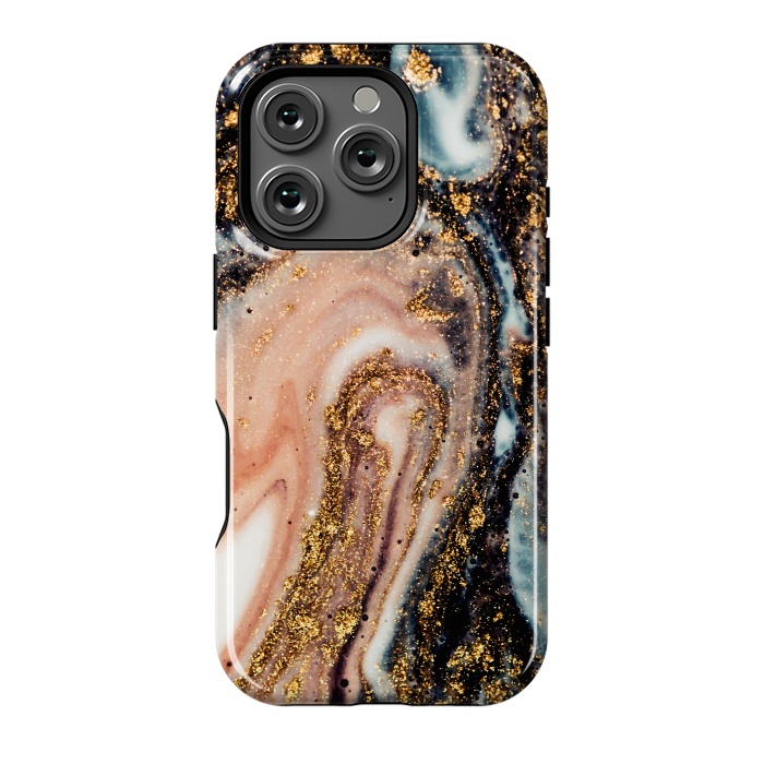 iPhone 16 Pro StrongFit Golden Turn Artistic Design by ArtsCase