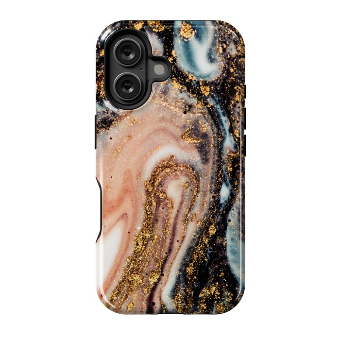 iPhone 16 StrongFit Golden Turn Artistic Design by ArtsCase