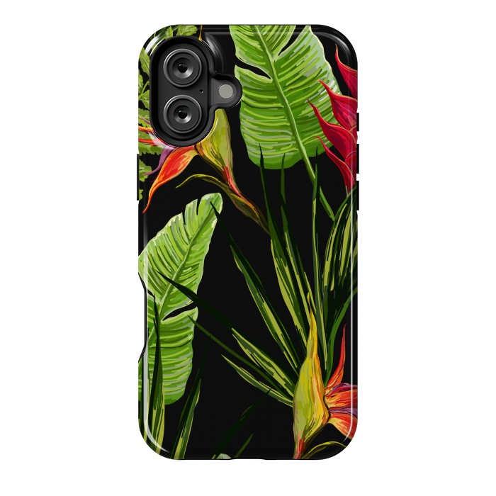 iPhone 16 Plus StrongFit Beautiful Vectorial Summer Floral Landscape by ArtsCase