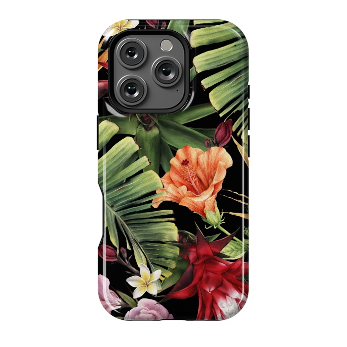 iPhone 16 Pro StrongFit Floral Tropical 20 by ArtsCase