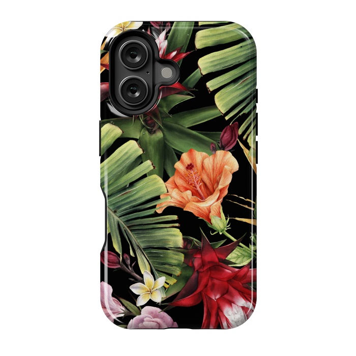 iPhone 16 StrongFit Floral Tropical 20 by ArtsCase