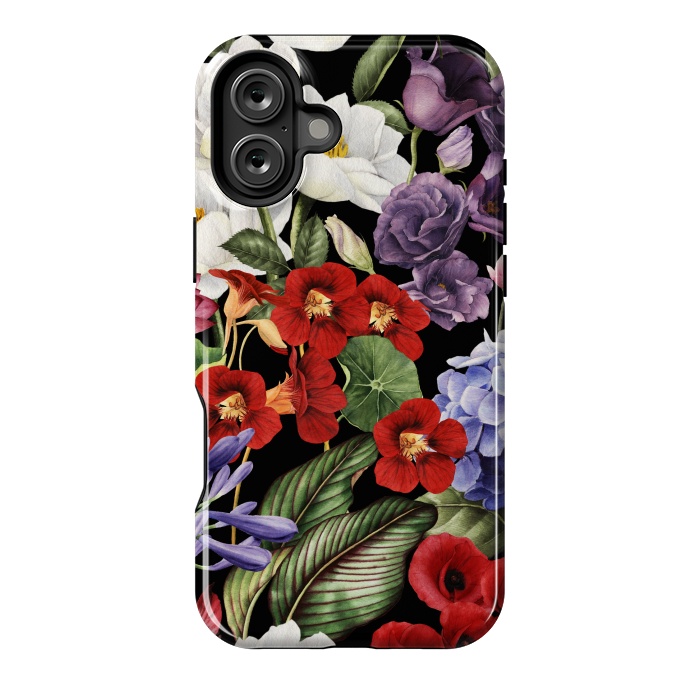 iPhone 16 Plus StrongFit Design Floral Pattern II by ArtsCase