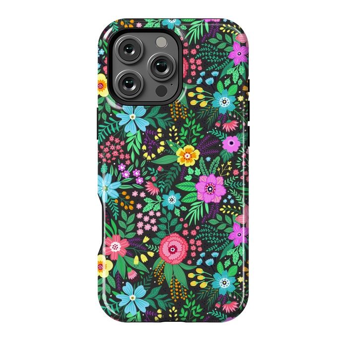 iPhone 16 Pro Max StrongFit Elegant Floral Pattern III by ArtsCase