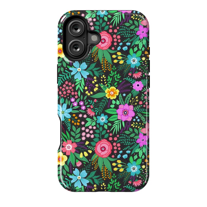 iPhone 16 Plus StrongFit Elegant Floral Pattern III by ArtsCase