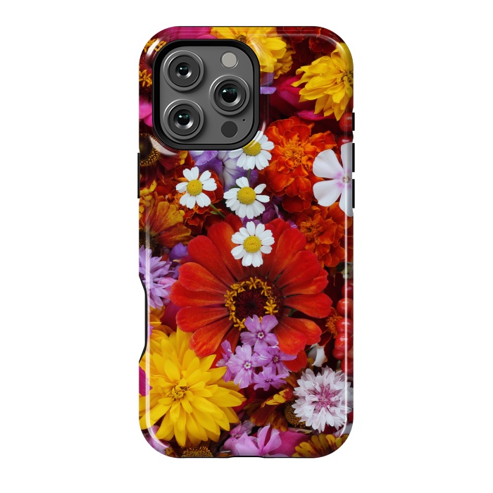 iPhone 16 Pro Max StrongFit Flowers in Different Shapes and Colors V  by ArtsCase