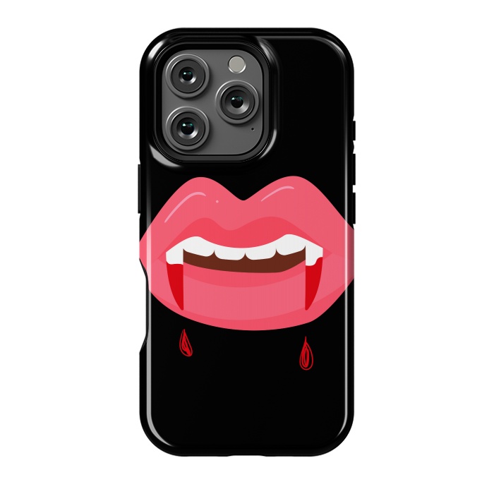 iPhone 16 Pro StrongFit SCARY LIPS by MALLIKA