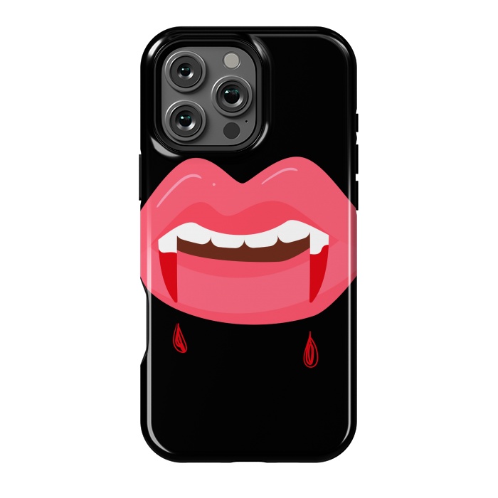 iPhone 16 Pro Max StrongFit SCARY LIPS by MALLIKA