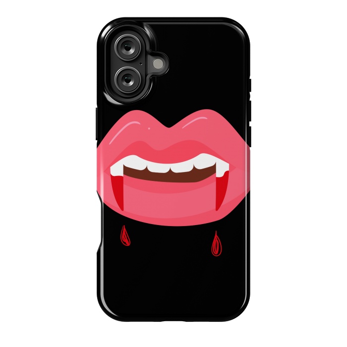 iPhone 16 Plus StrongFit SCARY LIPS by MALLIKA