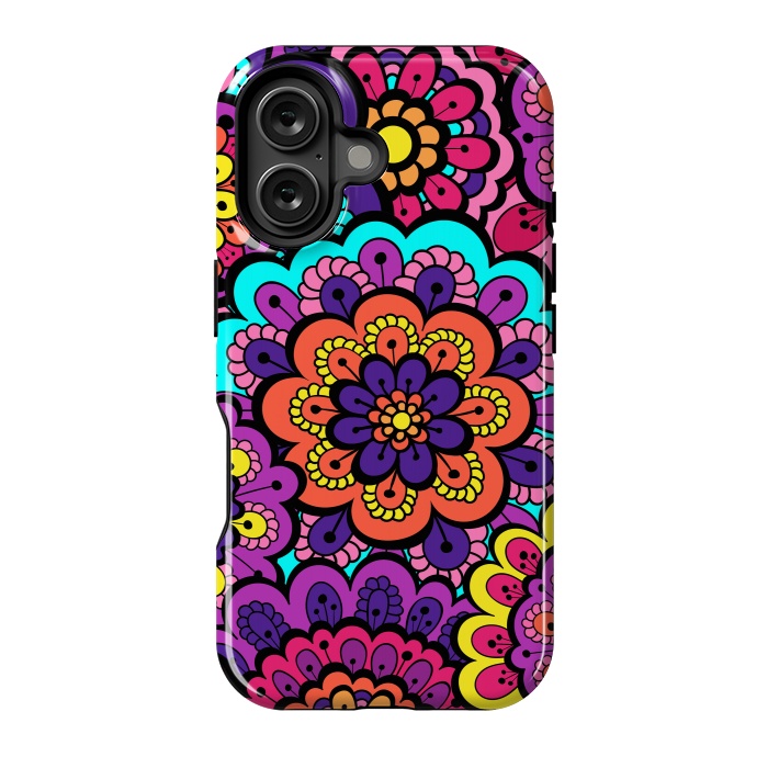 iPhone 16 StrongFit Patterns Doodle Spring XII by ArtsCase