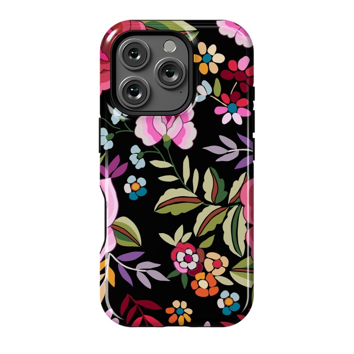 iPhone 16 Pro StrongFit Sweet Pink Flowers by ArtsCase