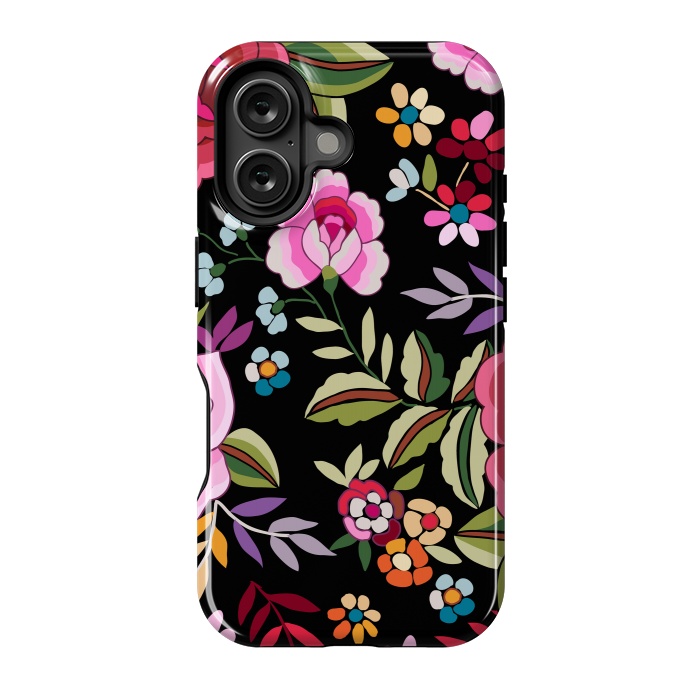 iPhone 16 StrongFit Sweet Pink Flowers by ArtsCase