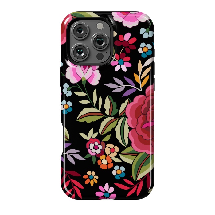 iPhone 16 Pro Max StrongFit Sweet Pink Flowers by ArtsCase