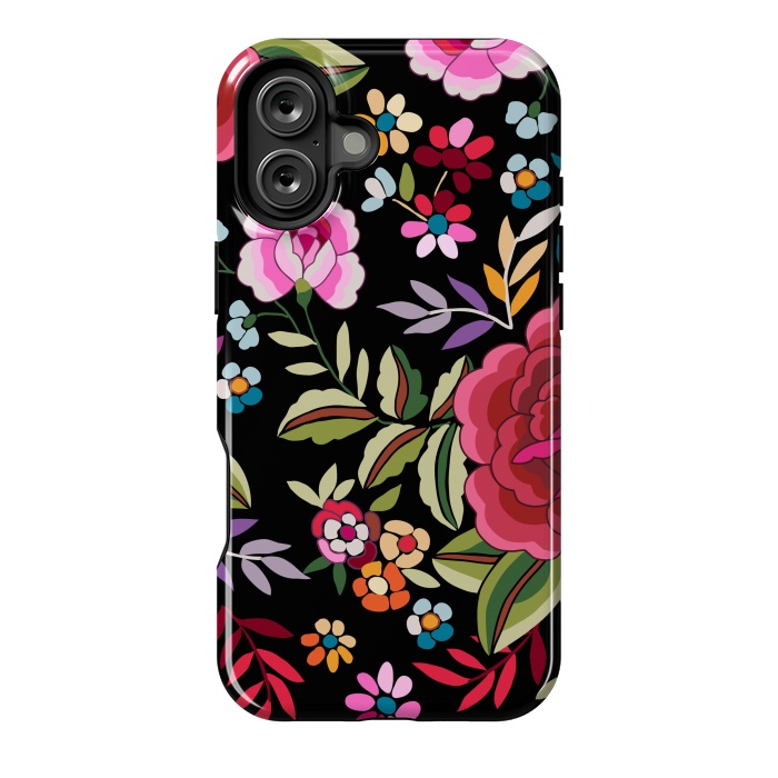 iPhone 16 Plus StrongFit Sweet Pink Flowers by ArtsCase