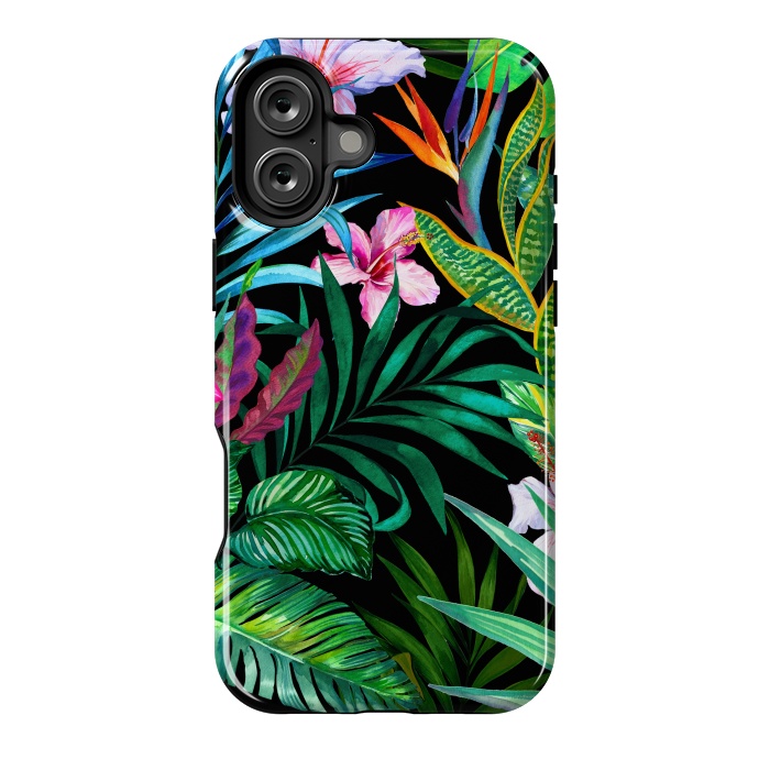 iPhone 16 Plus StrongFit Tropical Exotic Pattern by ArtsCase