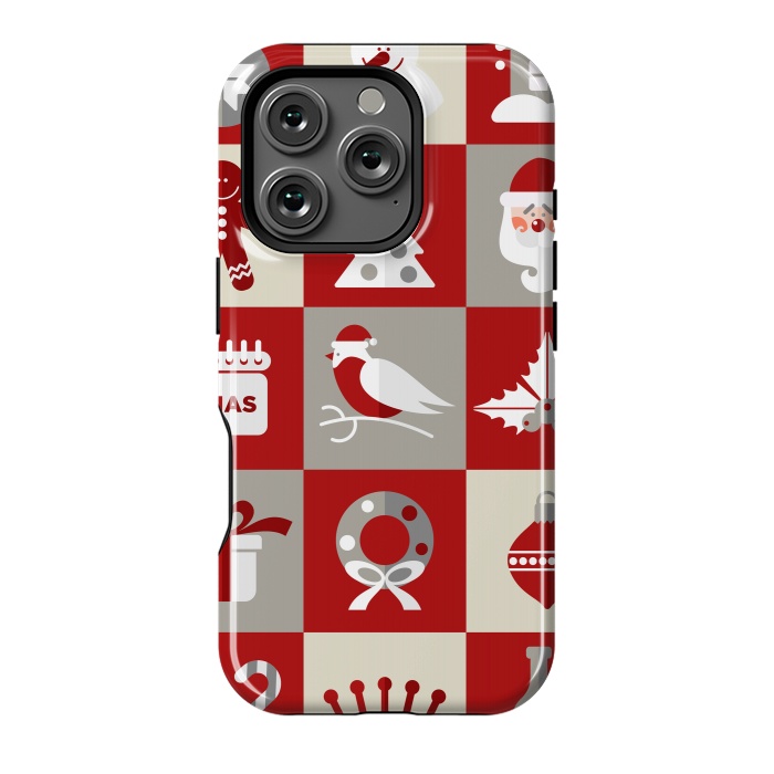 iPhone 16 Pro StrongFit Christmas Design Icons by ArtsCase